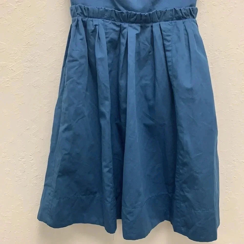 Marc by Marc Jacobs Periwinkle Kline Pleated Blue Dress Size 0 - Picture 4 of 8